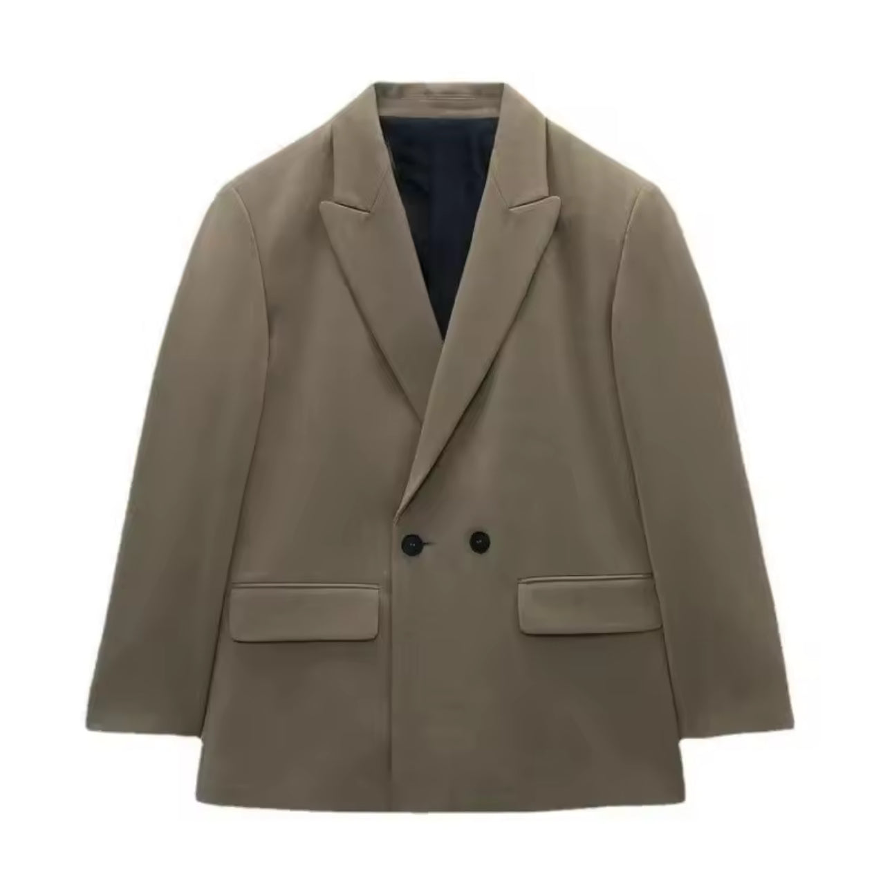 Luxury Co. “Chic Classic” Oversized Double-Breasted Blazer — Fashion Week 2025 Edition