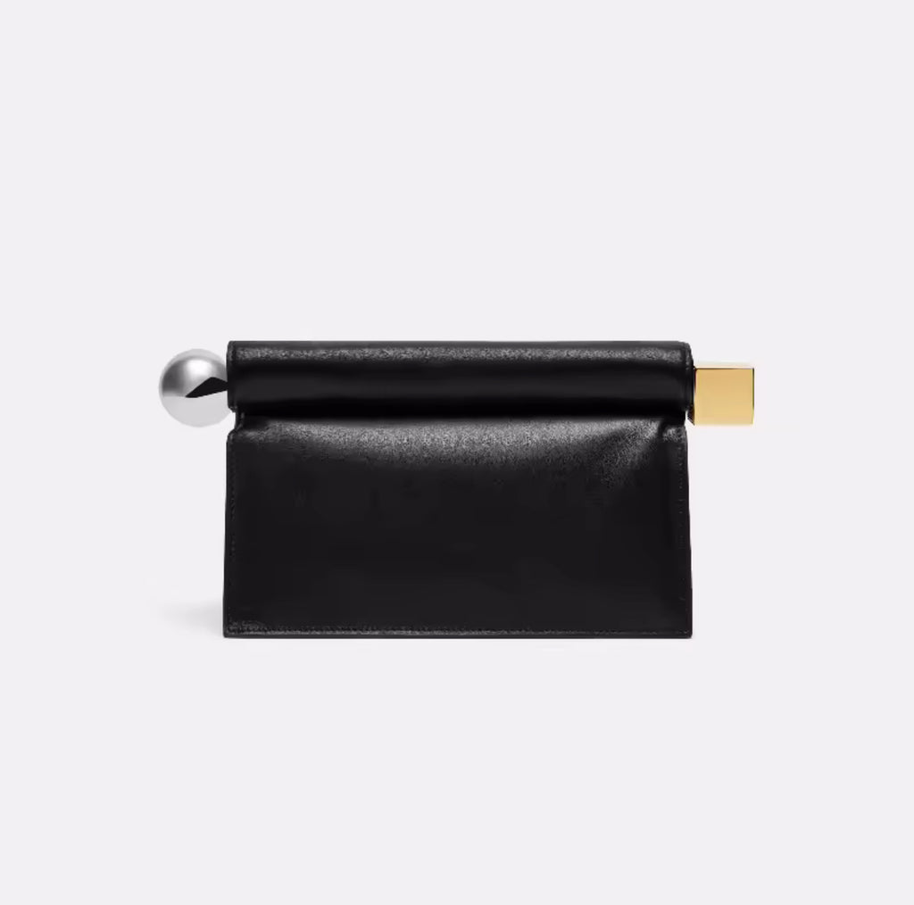 LUXURY CO.| The Luxe Geometry Clutch — Black Edition