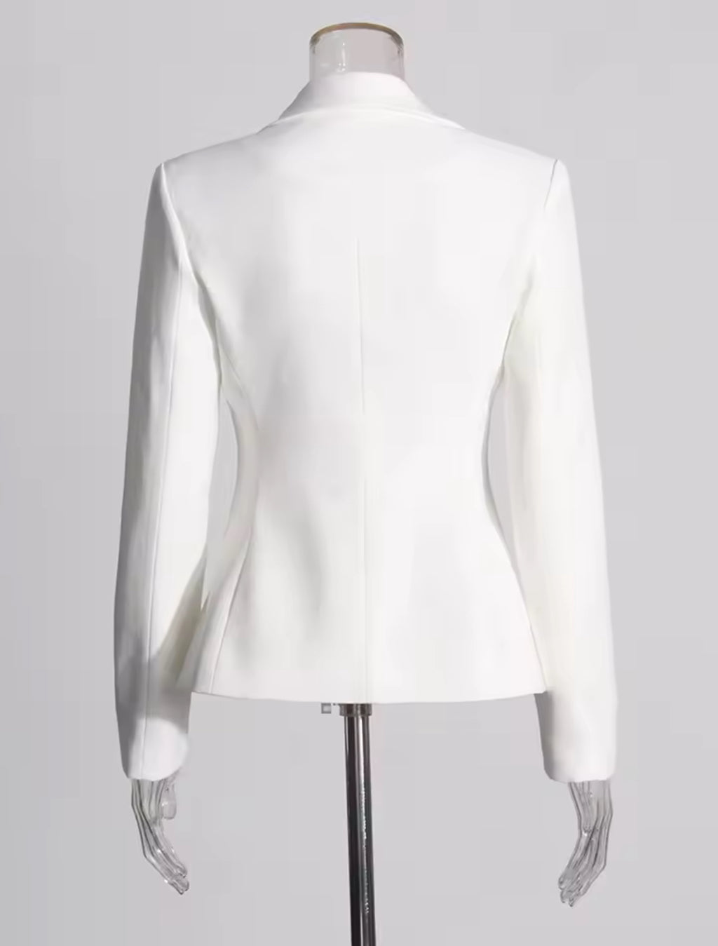LUXURY CO. | WINTER WHITE ROSE ACCENT BLAZER & PANT SET