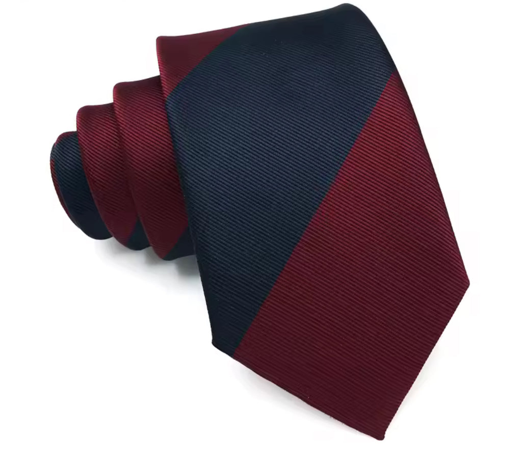 Luxury Co. 8 cm Burgundy Tie