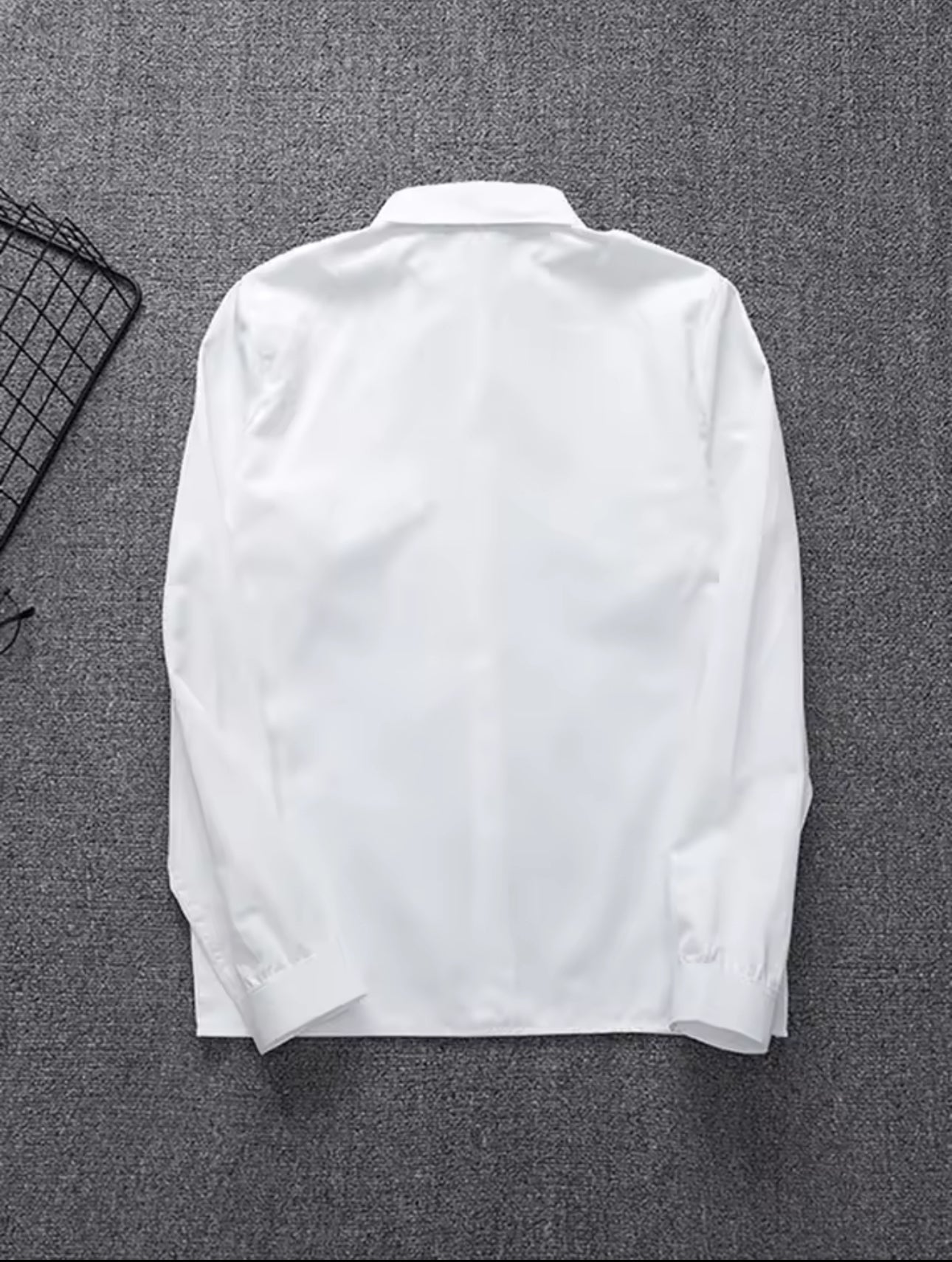 Oversized White Button-Up Shirt | Luxury Co.