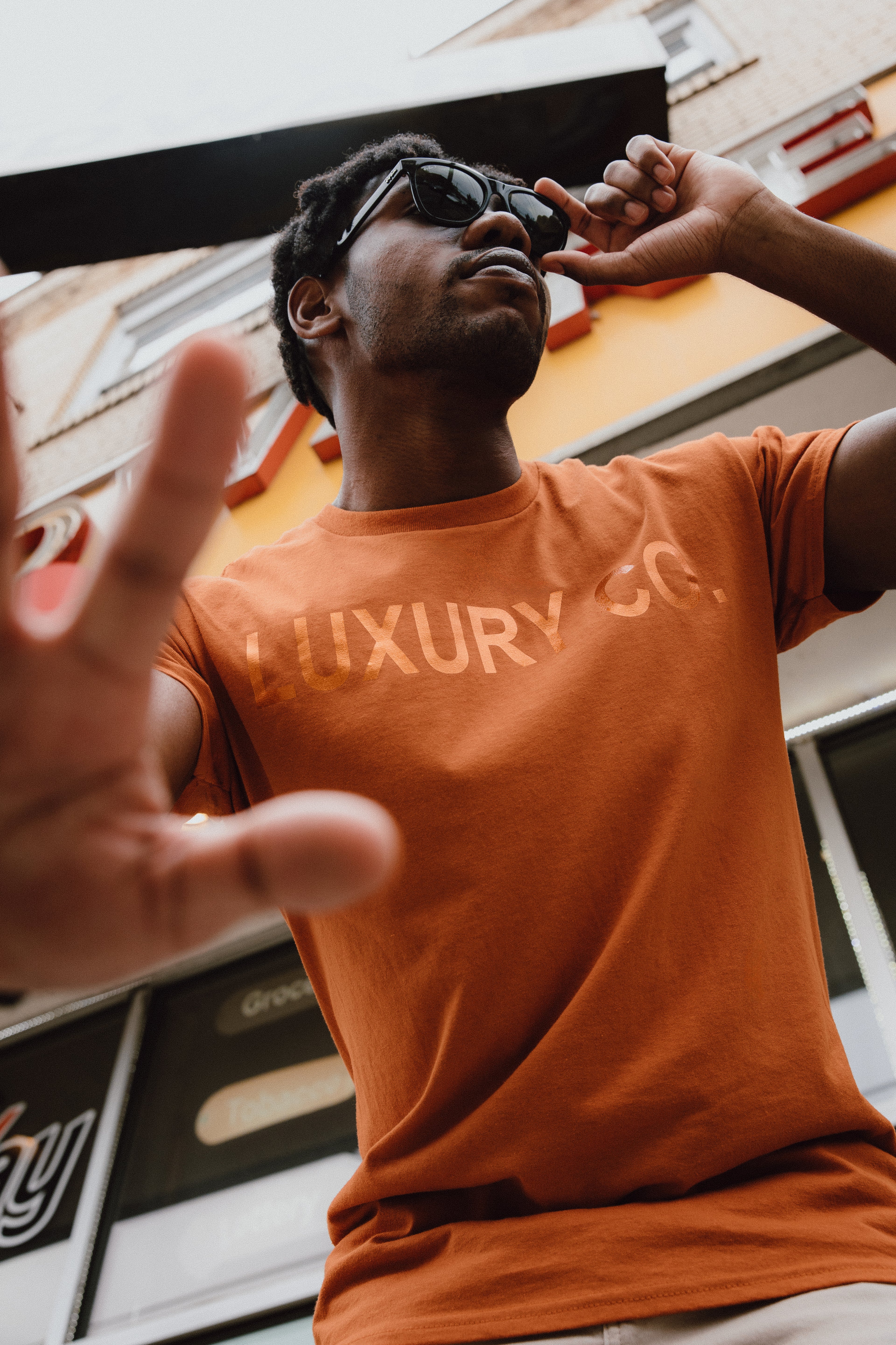 Luxury Co. Signature T-Shirt (Orange)