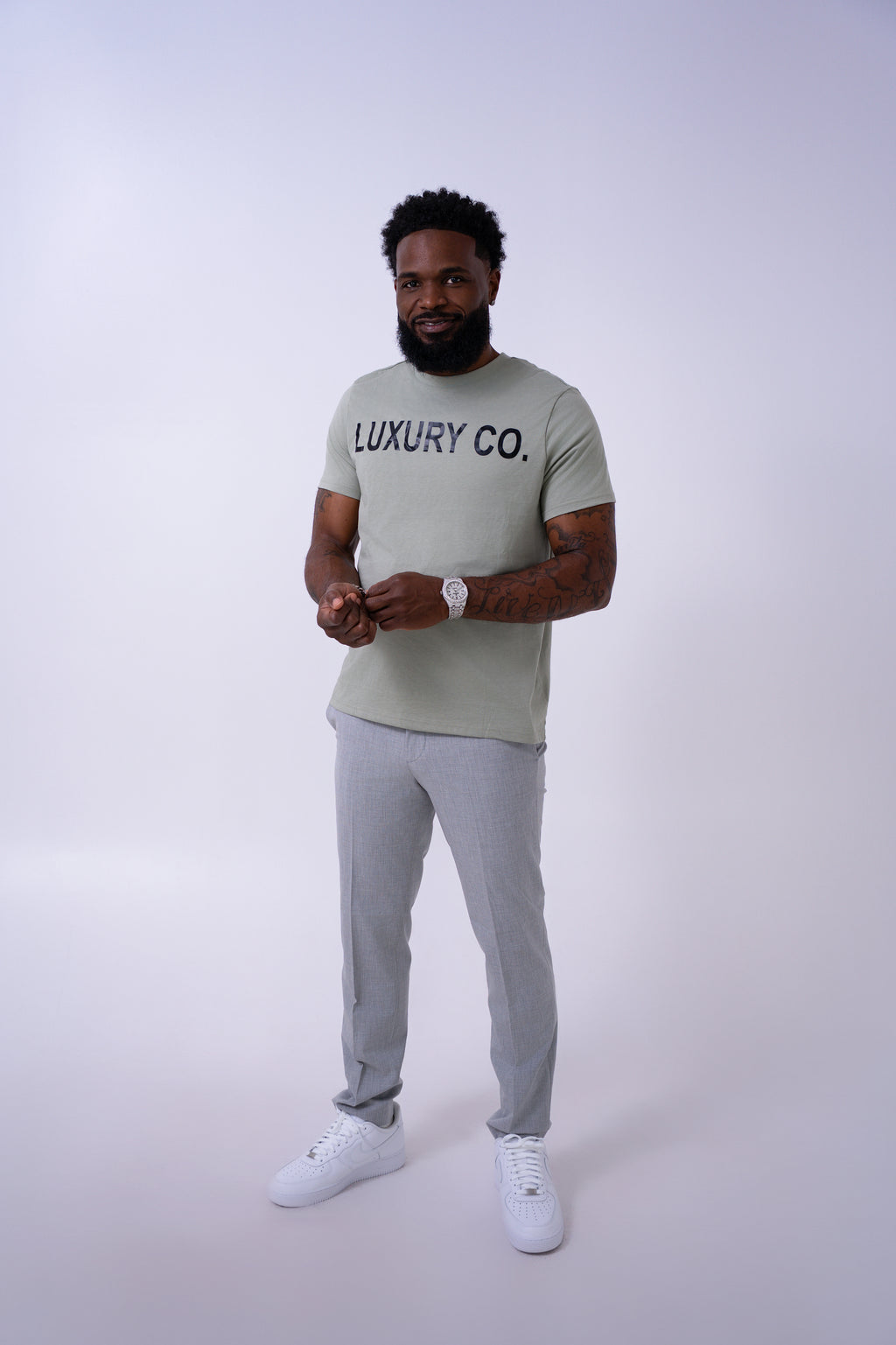 Mint Green Luxury Co. Men’s T-Shirt