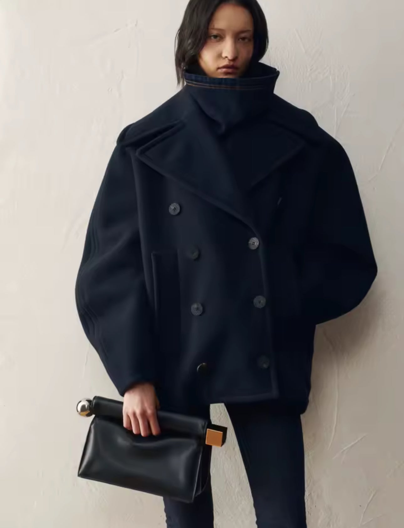 LUXURY CO.| The Luxe Geometry Clutch — Black Edition