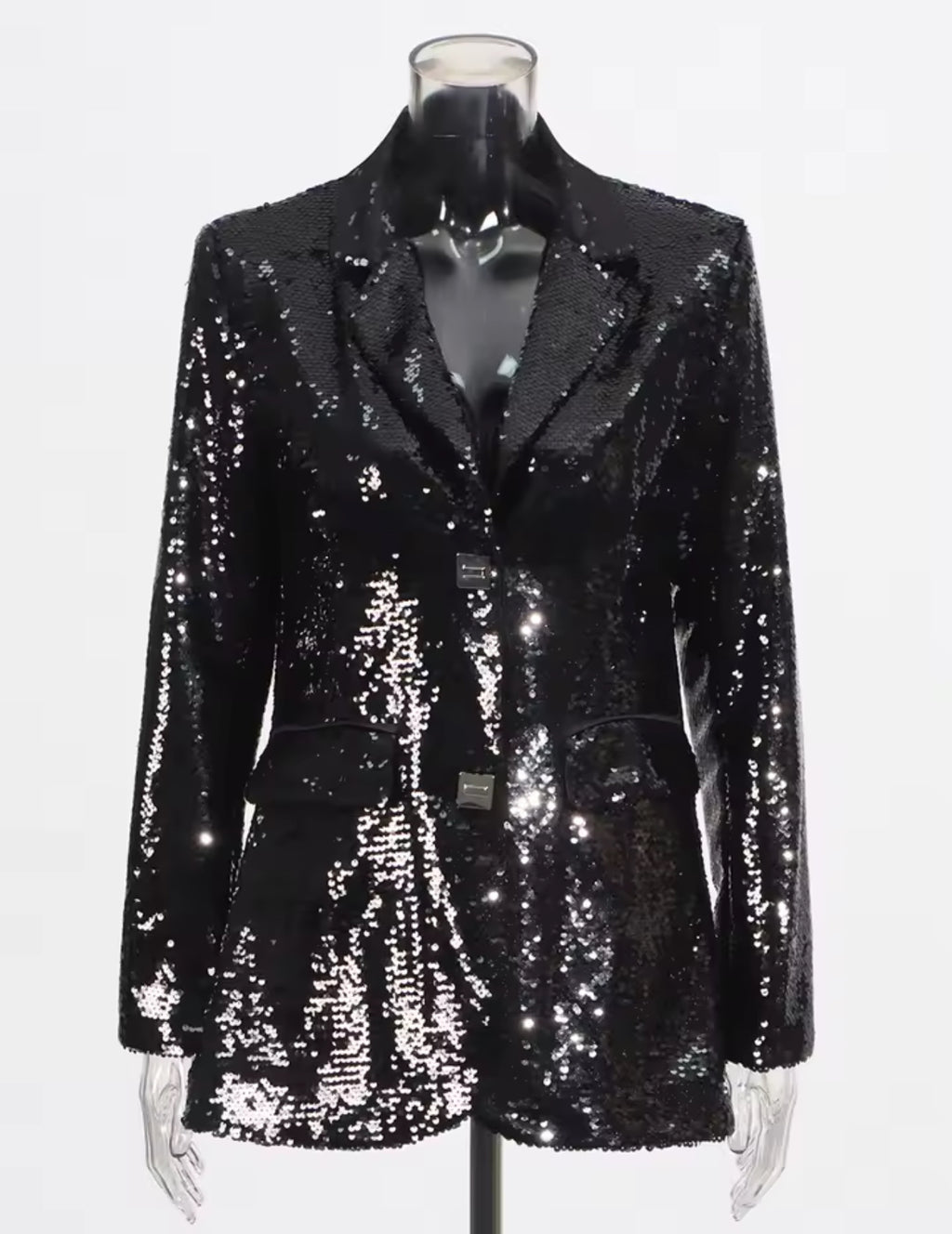 LUXURY CO. | BURGUNDY SEQUIN BLAZER LUXURY CO. FASHION BRAND