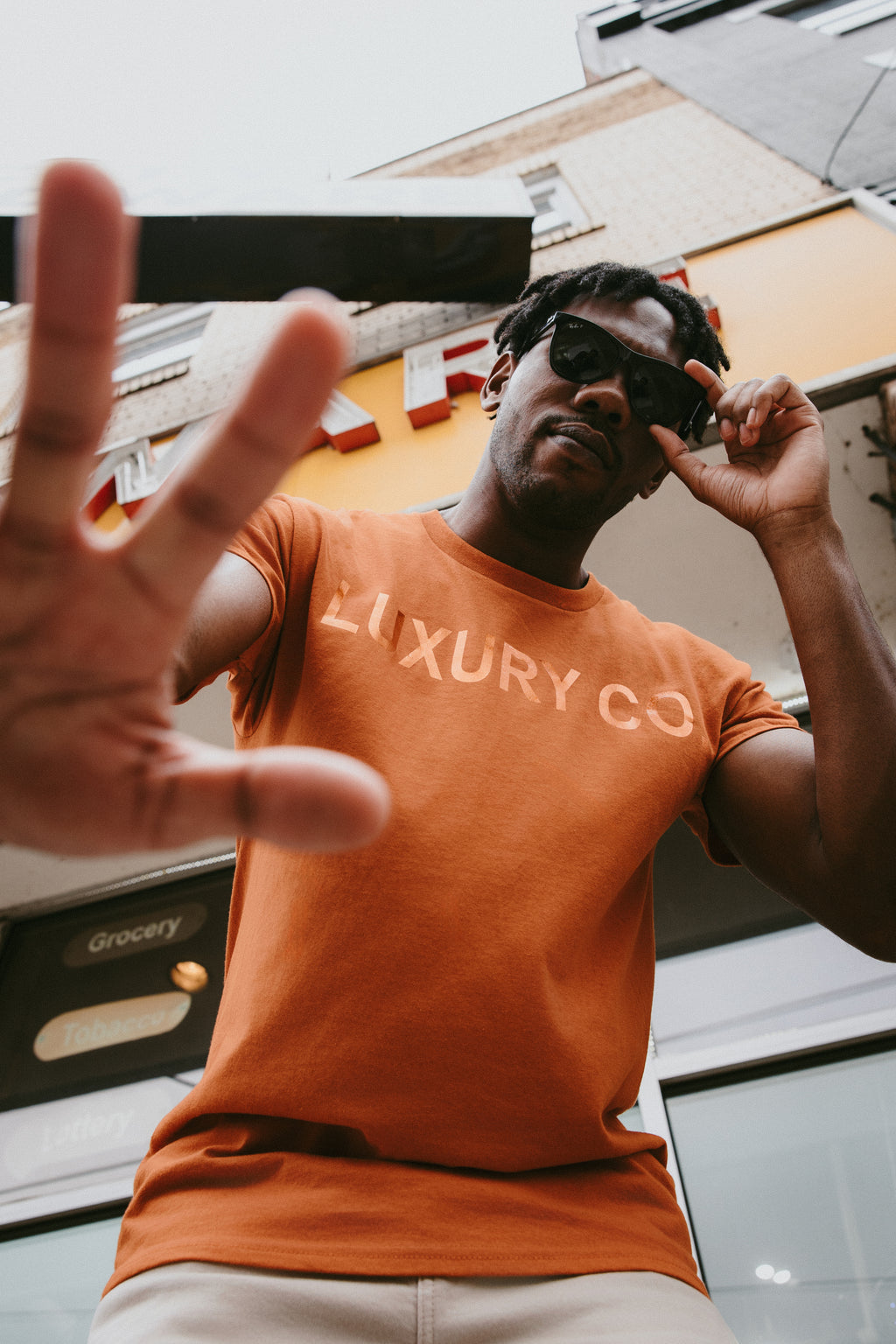 Luxury Co. Signature T-Shirt (Orange)