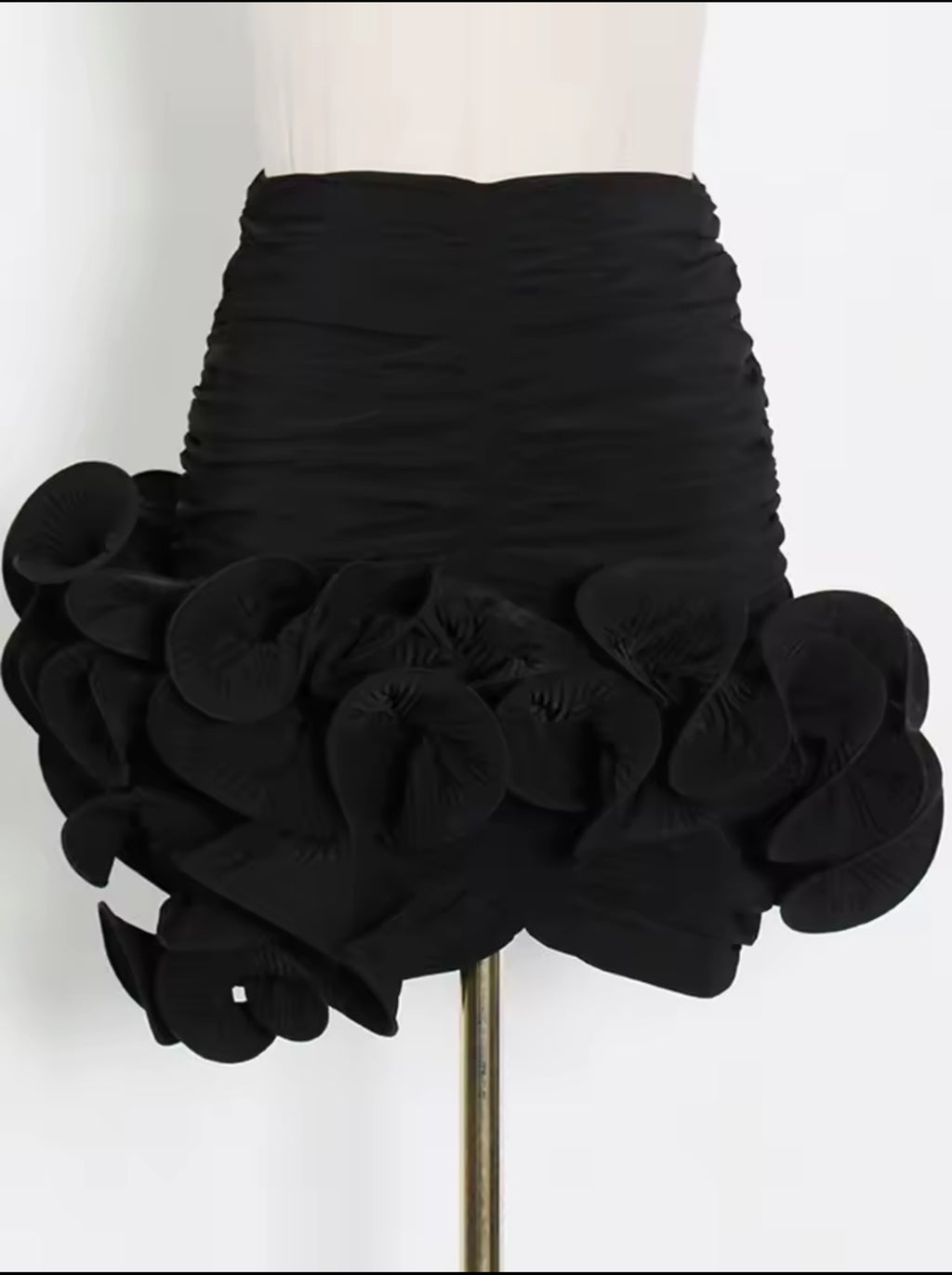LUXURY CO.| RUFFLED ELEGANCE SKIRT ONLY