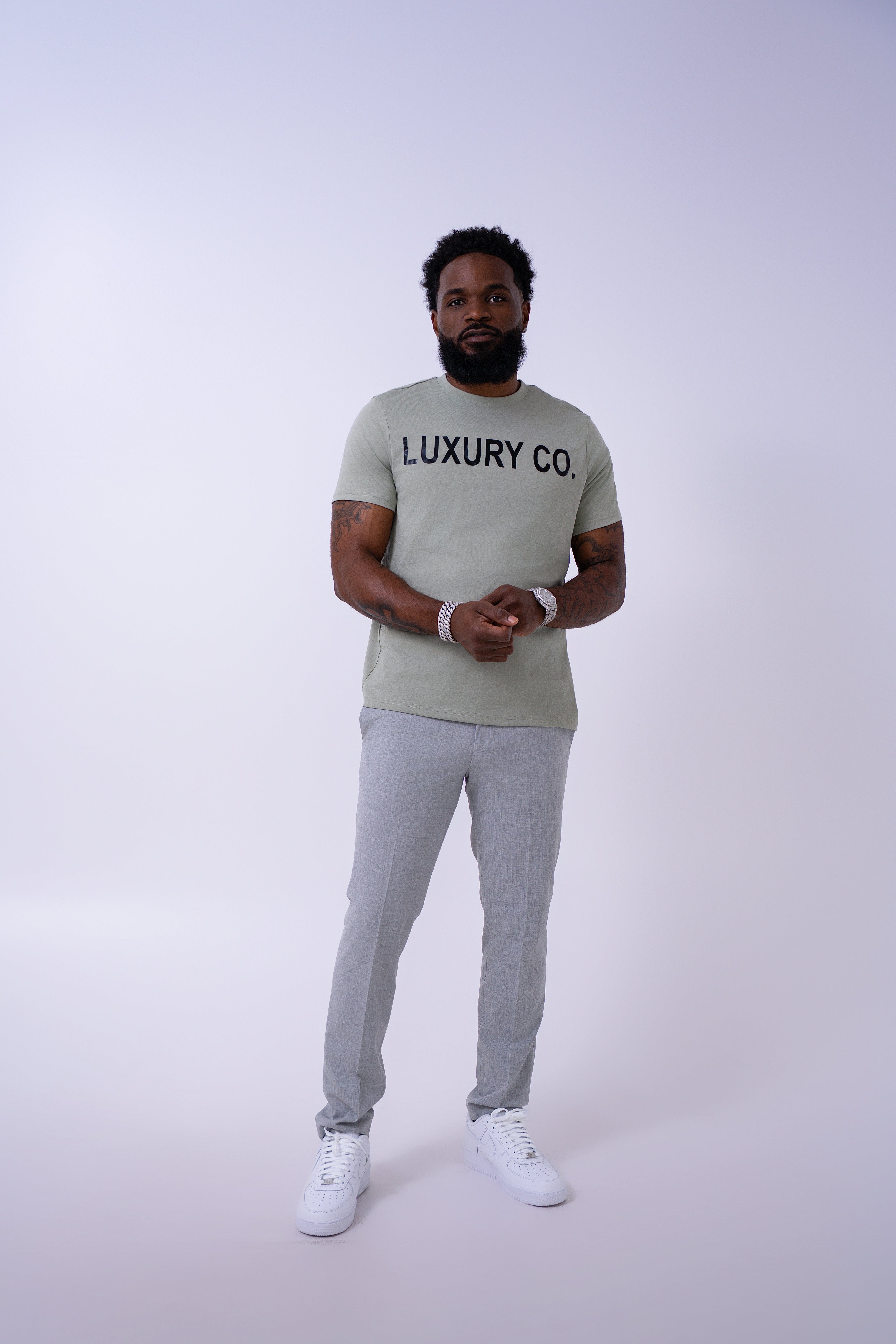 Mint Green Luxury Co. Men’s T-Shirt
