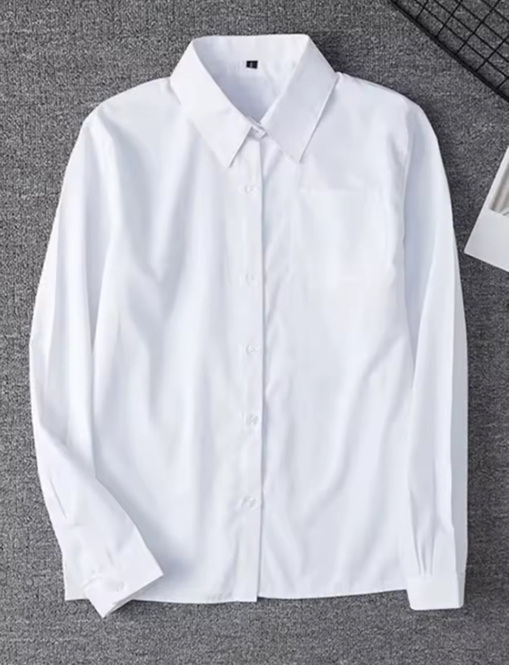 Oversized White Button-Up Shirt | Luxury Co.