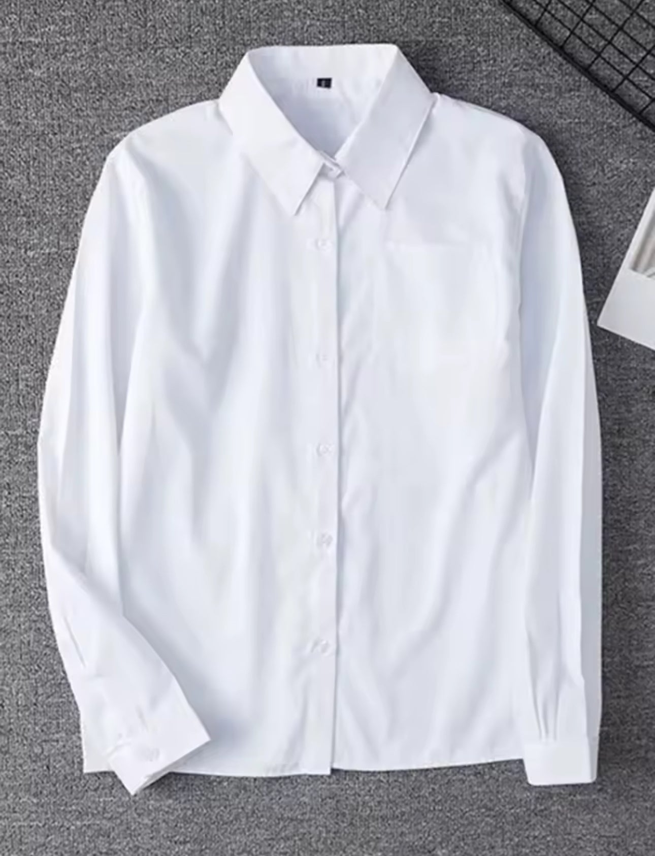 Oversized White Button-Up Shirt | Luxury Co.